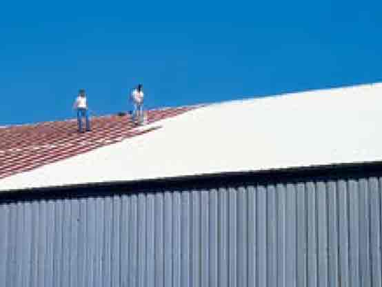 Conklin Metal Roof system finish coat